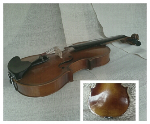 ไวโอลินเยอรมันตะวันตกเก่า Antonius Stradivarius faciebat Cremona 1713 made in Western Germay