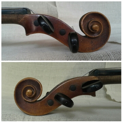 ไวโอลินเยอรมันตะวันตกเก่า Antonius Stradivarius faciebat Cremona 1713 made in Western Germay