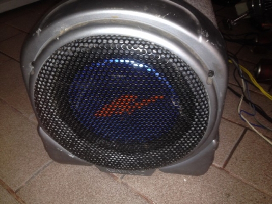 kenwood sub us power ดอก8นิ้วเเอมในตัวเก่าญี่ปุ่นเเท้สภาพดี