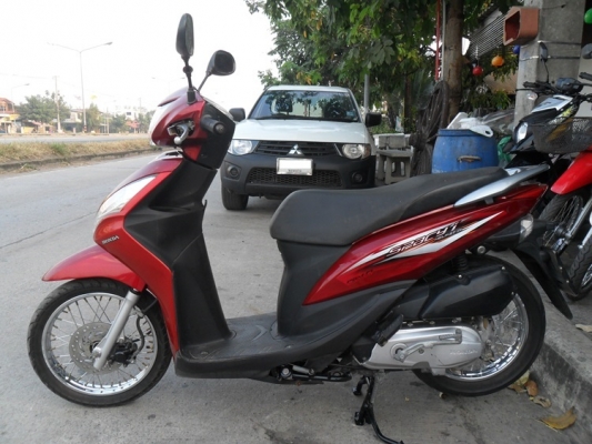 ฮอนด้า เสปซี่ไอ ปี55 เครื่องเดิมๆ สภาพสวย รถพร้อมใช้เอกสารพร้อมโอน