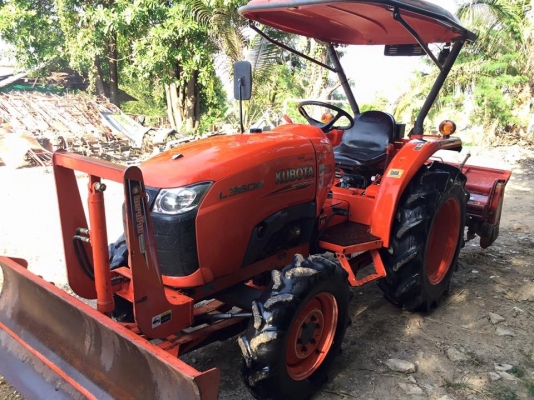 ขายรถไถคูโบต้า L3608 แรง พร้อมอุปกรณ์ดันหน้า และโลตารี่ ขายรถไถคูโบต้า L3608 แรง พร้อมอุปกรณ์ดันหน้า และโลตารี่