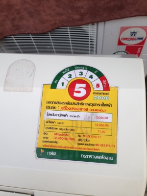 **** ขายแอร์ Mitsubishi 12500 BTU สภาพสวย **** **** ขายแอร์ Mitsubishi 12500 BTU สภาพสวย ****