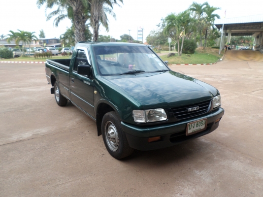 ขายรถกระบะ ISUZU DRAGONEYE ตอนเดียว ปี43  รถบ้านแท้เครื่องแน่นแรงดีประหยัดน้ำมันสุดๆครัชซี่เดิมสวยไม่มีผุช่วงล่างแน่นปึก สีเขียวสวยๆเอกสารพร้อมโอนภาษีพรบ.เต็มปี59 แอร์เย็น+เทปชีดี+ยางดี4เส้น+แม๊กไลเนอร์+แบตเตอร์รี่ใหม่ รถสภาพพร้อมใช้งานครับ... ขายราคา149,