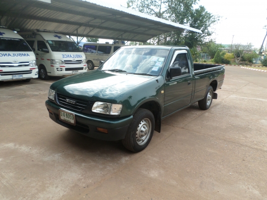 ขายรถกระบะ ISUZU DRAGONEYE ตอนเดียว ปี43  รถบ้านแท้เครื่องแน่นแรงดีประหยัดน้ำมันสุดๆครัชซี่เดิมสวยไม่มีผุช่วงล่างแน่นปึก สีเขียวสวยๆเอกสารพร้อมโอนภาษีพรบ.เต็มปี59 แอร์เย็น+เทปชีดี+ยางดี4เส้น+แม๊กไลเนอร์+แบตเตอร์รี่ใหม่ รถสภาพพร้อมใช้งานครับ... ขายราคา149,