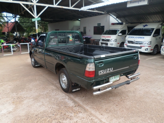 ขายรถกระบะ ISUZU DRAGONEYE ตอนเดียว ปี43  รถบ้านแท้เครื่องแน่นแรงดีประหยัดน้ำมันสุดๆครัชซี่เดิมสวยไม่มีผุช่วงล่างแน่นปึก สีเขียวสวยๆเอกสารพร้อมโอนภาษีพรบ.เต็มปี59 แอร์เย็น+เทปชีดี+ยางดี4เส้น+แม๊กไลเนอร์+แบตเตอร์รี่ใหม่ รถสภาพพร้อมใช้งานครับ... ขายราคา149,