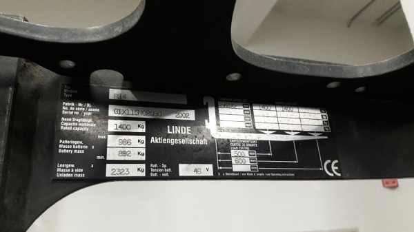 รถไฟฟ้า linde r14