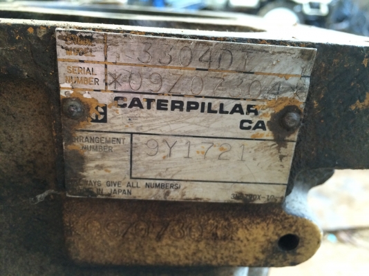 เสื้อสูบ CAT 3304 มือสองจากนอก