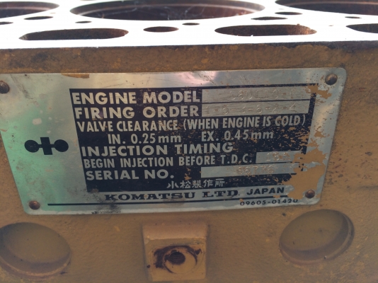 เสื้อสูบ 6D11มือสองจากนอก