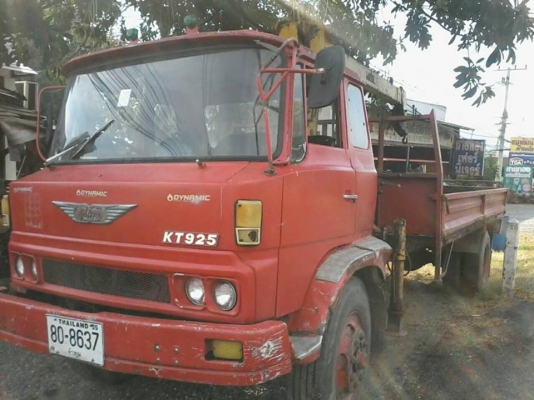 รถ 6 ล้อเครน HINO KT 925 เครน 2.9 ตัน เครื่อง 168 แรง EH700