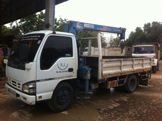 ISUZU NKR 71LY52E5 เทรน Tadano เครื่อง4HG-130 Turbo เครื่องดี คัสซีสวย แอร์ วิทยุ ทะเบียนเต็มพร้อมโอน