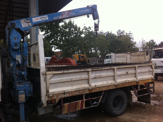 ISUZU NKR 71LY52E5 เทรน Tadano เครื่อง4HG-130 Turbo เครื่องดี คัสซีสวย แอร์ วิทยุ ทะเบียนเต็มพร้อมโอน