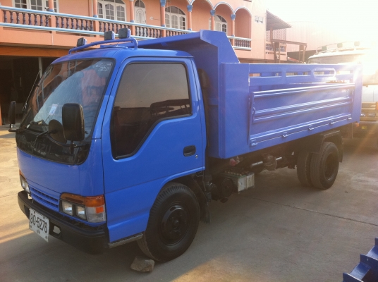 ISUZU NKR71LY ดั้ม เครื่อง 4HG1-130 Turbo เครื่องดี คัสซีสวย แอร์เย็น ทะเบียนเต็มพร้อมโอน