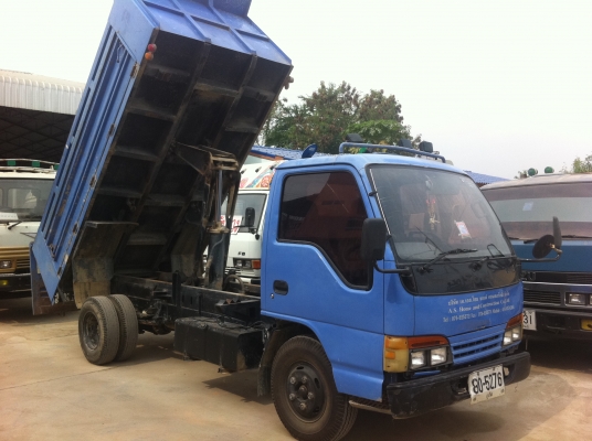 ISUZU NKR71LY ดั้ม เครื่อง 4HG1-130 Turbo เครื่องดี คัสซีสวย แอร์เย็น ทะเบียนเต็มพร้อมโอน