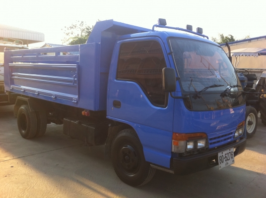 ISUZU NKR71LY ดั้ม เครื่อง 4HG1-130 Turbo เครื่องดี คัสซีสวย แอร์เย็น ทะเบียนเต็มพร้อมโอน