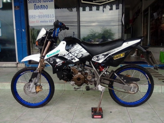 Kawasaki KSR รถแต่งสวยเครื่องเดิมสนิท รถปี55 ราคาเร้าๆครับ