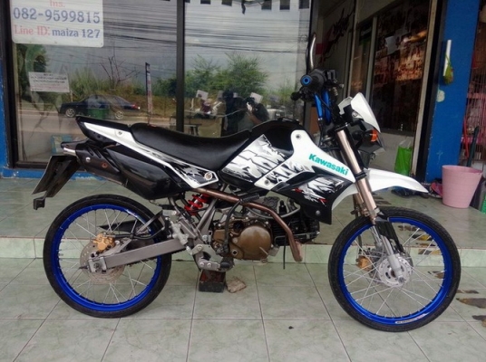 Kawasaki KSR รถแต่งสวยเครื่องเดิมสนิท รถปี55 ราคาเร้าๆครับ