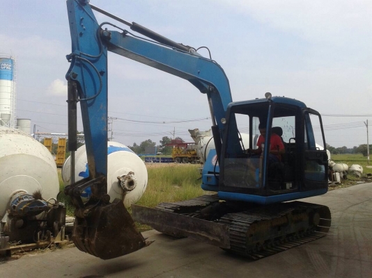 ขายรถแบ็คโฮ Komatsu PC 60 รุ่น 7 เครื่องเดิม ปั๊มเดิม ช่วงล่างดี โซ่หนา เอกสารสัญญาซื้อขาย