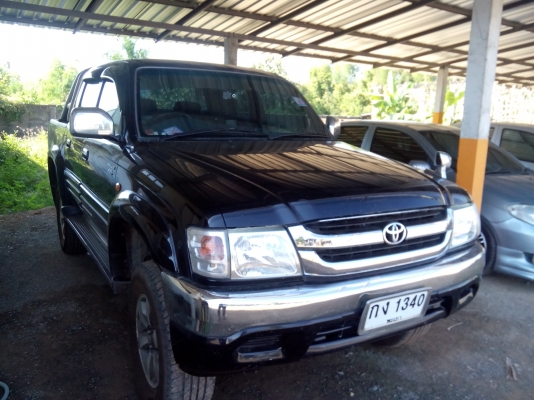 โตโยต้าD4Dเครื่อง2500เทอร์โบ4ประตูโฟร์วินสีดำรุ่นพิเศษปี45ราคาถูก285000