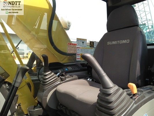 SUMITOMO SH200-5 5xxxชม. ปี2012 ใบ60 มีไลน์แย็ก มีกล้องมองหลัง รถเก่าญี่ปุ่นไม่เคยใช้งานในไทยครับ