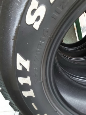 Silverstone AT 265/70/16 ปี12 สภาพสวยๆ 1ชุด