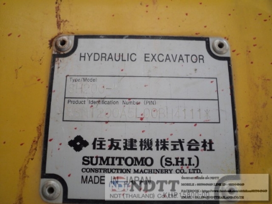 SH200-5 # SMT200A5L00BH4111 มือสองนำเข้า SH200-5 # SMT200A5L00BH4111 มือสองนำเข้า