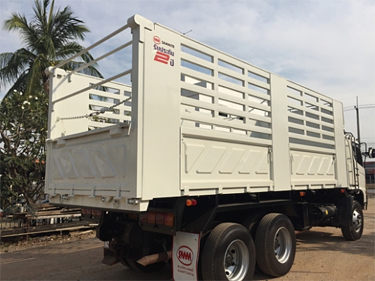 ขายกระบะดั้มสามมิตรใหม่ พร้อมอุปกรณ์ครบชุด สภาพสวย ยกลงจาก HINO MEGA 320