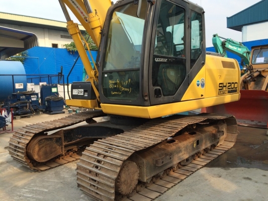 Sumitomo SH200-5 ปี 2010 ใบแทร็ค 70 นำเข้าจากญี่ปุ่น ถึงไทยแล้วครับ สวยมาก