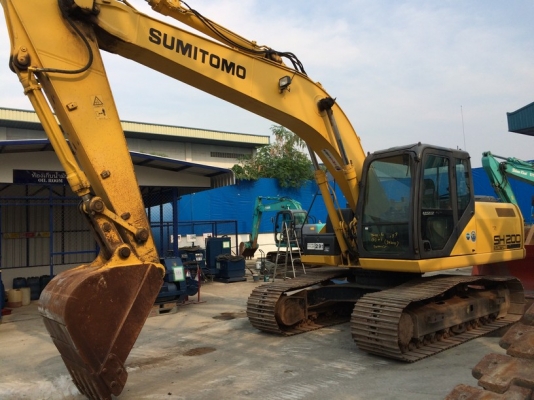 Sumitomo SH200-5 ปี 2010 ใบแทร็ค 70 นำเข้าจากญี่ปุ่น ถึงไทยแล้วครับ สวยมาก