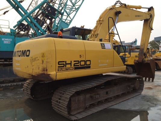 Sumitomo SH200-5 ปี 2010 ใบแทร็ค 70 นำเข้าจากญี่ปุ่น ถึงไทยแล้วครับ สวยมาก