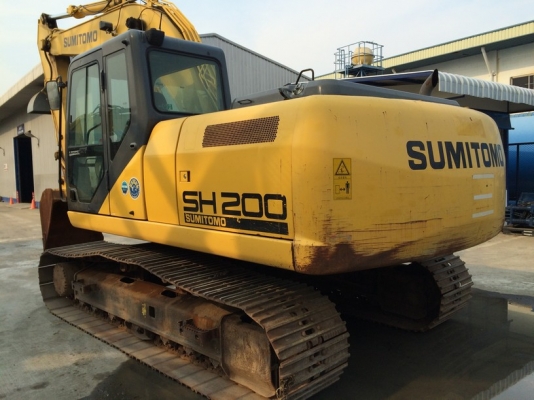 Sumitomo SH200-5 ปี 2010 ใบแทร็ค 70 นำเข้าจากญี่ปุ่น ถึงไทยแล้วครับ สวยมาก