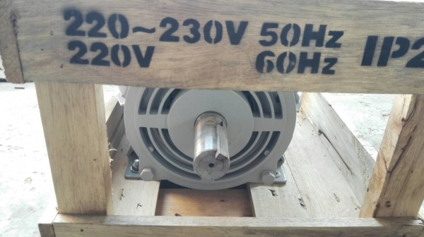 ==== SOLD ==== มอเตอร์ Mitsubishi 5 HP. 220V. 2 สายไฟบ้าน ของใหม่อยู่ในลังรุ่นใหม่ล่าสุด!!