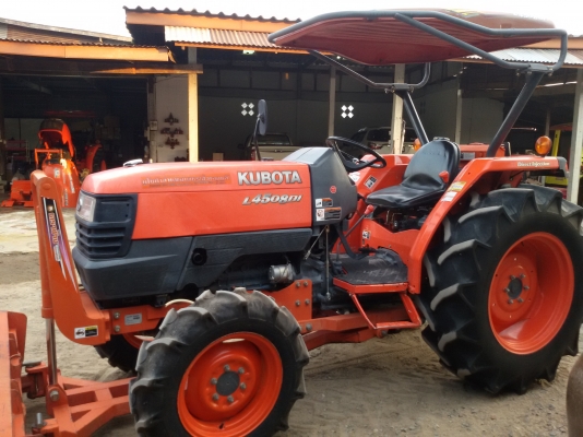 ปัญญาแทรคเตอร์..จัดมาให้ครับ ด่วน!!!คูโบต้า L4508 DI  พร้อมใบมีดคานล่างFD183F พร้อมผาน6&times;24 รถไร่ สภาพเดิมๆ ยางหน้าใหม่1คู่ จัดส่ง อ.เก้าเลี้ยว จ.นครสวรรค์