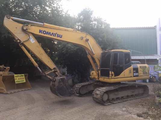 ขาย!!! รถแบคโฮ KOMATSU PC200-7 (081-3030788 ท่าม่วงแทรกเตอร์)