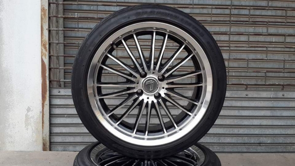 ขอบ 17 4รู100 แม็กเปล่าไม่มียาง