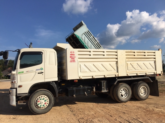 รถฮีโน่ 10 ล้อดั้ม FM1A  344 แรงม้า. ปี 55. ( รถวิ่ง 67,xxx กม. ) , ( ขาย แม่ , ลูก. )     สนใจติดต่อ  081 - 6079515