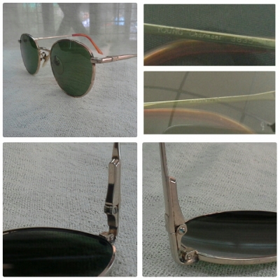 แว่นตาวินเทจสุดคลาสสิคทรงหยดน้ำ YOUNG Charmant made in Japan