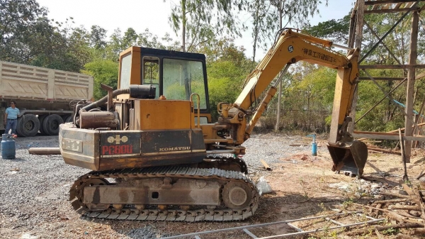 ขาย แบคโฮ KOMATSU PC60U รถใช้งานอยู่เป็นประจำ เครื่องดี ปั้มดี ช่วงล่างแน่น ราคาต่อรองได้ครับ ขาย แบคโฮ KOMATSU PC60U รถใช้งานอยู่เป็นประจำ เครื่องดี ปั้มดี ช่วงล่างแน่น ราคาต่อรองได้ครับ