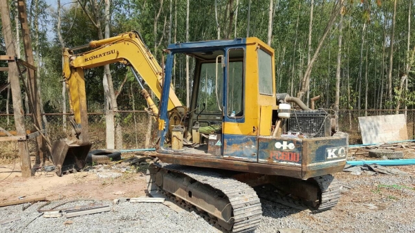 ขาย แบคโฮ KOMATSU PC60U รถใช้งานอยู่เป็นประจำ เครื่องดี ปั้มดี ช่วงล่างแน่น ราคาต่อรองได้ครับ ขาย แบคโฮ KOMATSU PC60U รถใช้งานอยู่เป็นประจำ เครื่องดี ปั้มดี ช่วงล่างแน่น ราคาต่อรองได้ครับ