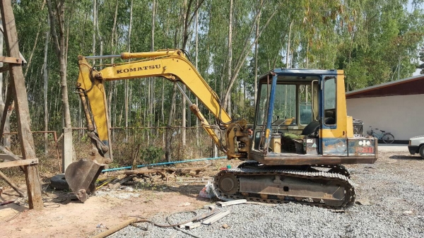 ขาย แบคโฮ KOMATSU PC60U รถใช้งานอยู่เป็นประจำ เครื่องดี ปั้มดี ช่วงล่างแน่น ราคาต่อรองได้ครับ