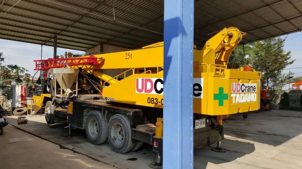 ขาย รถเครน 10 ล้อ TADANO 25 ตัน เครื่อง+ช่วงล่าง FUSO 260 แรงม้า เอกสารเล่มทะเบียนเต็ม รถใช้งานอยู่ทุกวัน ราคาคุยกันได้ครับ