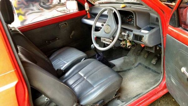 มิร่ารถเล็กประหยัดน้ำมัน แอร์เย็นๆ ติดแก๊สแล้ว  ขายถูก 44000