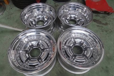 CARVING JAPAN ล้อแยก3ชิ้นแท้ 16X8 ET-20 (คู่หลังกลับออฟ) เงาวิ้งค์ ไร้ซ่อม 4วง ขาย16500บาท 081-7570077