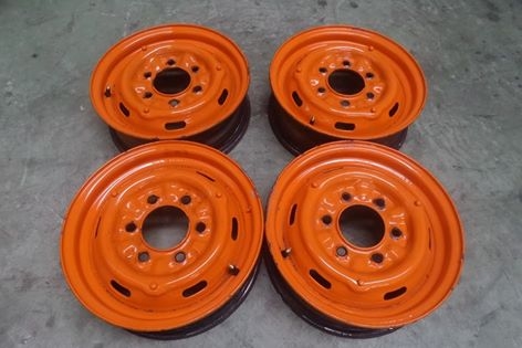 ล้อกะทะดัทสัน620 ใส่ฝาตบได้ ขอบ14 สภาะสวย ไม่ผุ 4วงขาย3500บาท พร้อมส่งคับ 081-7570077