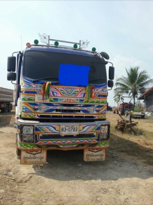 ขายรถสิบล้อดั้มแม่ลูก ISUZU  360 HP ปี 53 ลูก 3 คานหัวบางยางดีคัชซีสวยรถสวยพร้อมใช้เอกสารพร้อมโอนราคา 2,435,000 090-772-3710 090-772-3708