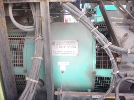 เครื่องปั่นไฟ Nippon Sharyo NES90SHE #GF04160 เครื่องกำเนิดไฟนำเข้าจากญี่ปุ่น สภาพดีค่ะ สนใจติดต่อ ใหม่ 061-4194022