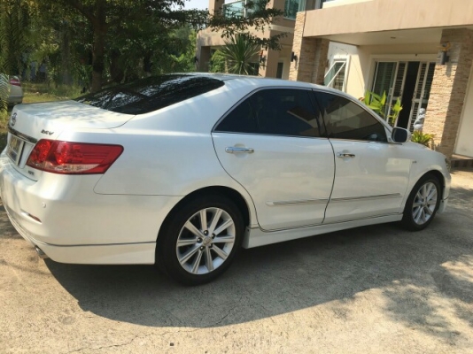 ขาย Camry 2.4V NAVI สีขาวมุก รุ่นท้อปปี 2007 ทะเบียนกราฟฟิก ชฐ-2002 กทม.