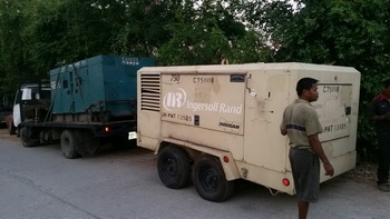 ขาย - เครื่องปั๊มลม แบบมีล้อลาก INGERSOLL RAND : HP750WCU เก่าญี่ปุ่น 750 แรง ขาย - เครื่องปั๊มลม แบบมีล้อลาก INGERSOLL RAND : HP750WCU เก่าญี่ปุ่น 750 แรง