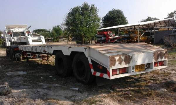 ขายหัวลากMITSU FUSO EURO 1 TURBO 225 แรงหางโลเบดบรรทุกรถแบคโฮ