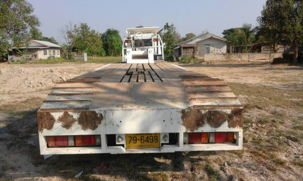 ขายหัวลากMITSU FUSO EURO 1 TURBO 225 แรงหางโลเบดบรรทุกรถแบคโฮ