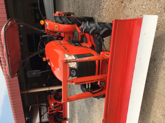 ขายรถไถคูโบต้าL3608แรงพร้อมอุปกรณ์ดันหน้า และโรตารี่